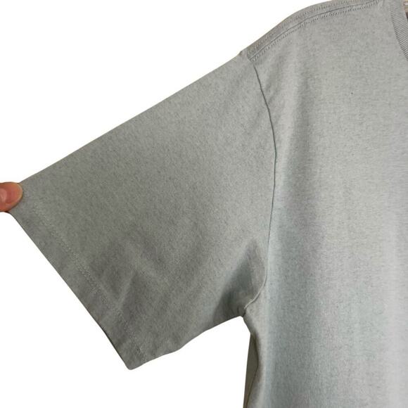 Patagonia Wild Waterline Pocket Responsibili-tee Wispy Green Recycled Cotton Sm - Picture 4 of 16